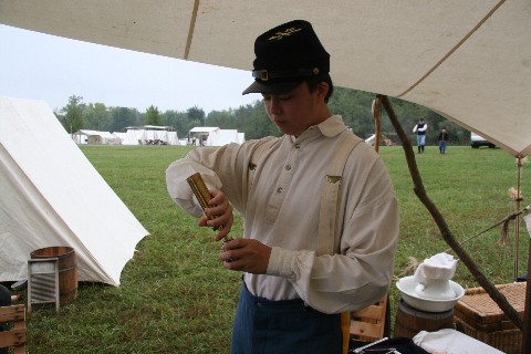 Trooper Kane readies for battle.